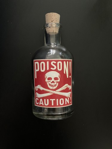 Poison bottle very rare - bottle,