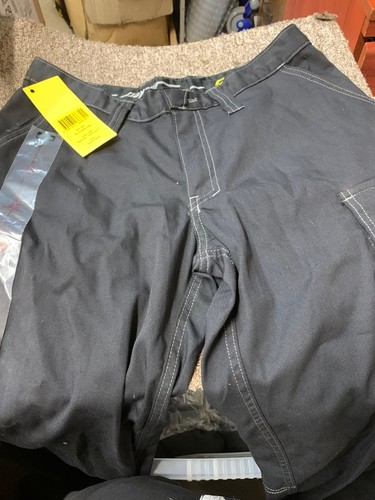 Snickers black work trousers - black,