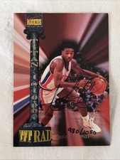 1994 Signature Rookies Tetrad Titans Auto# 15/1050 Isiah Thomas Auto Card - KD