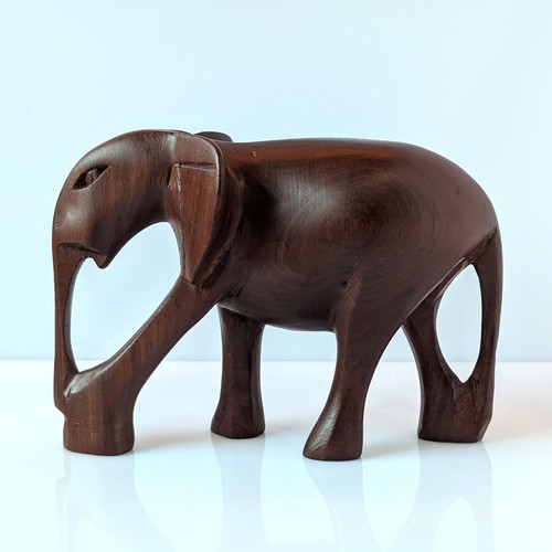 Vintage hand carved wooden - hand,