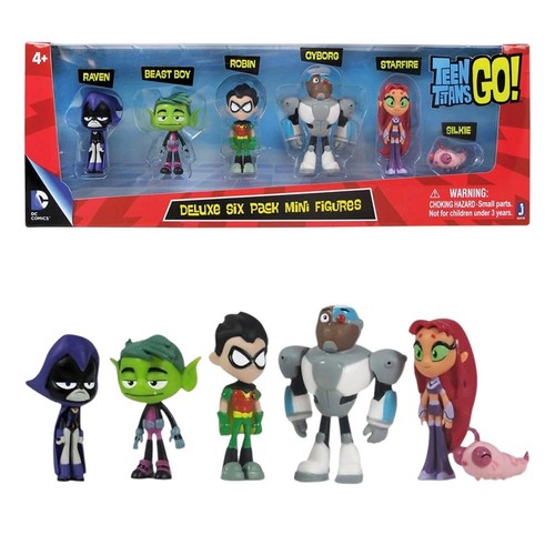 For teen titans deluxe six - titans, go