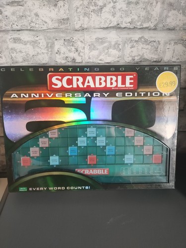 Mattel scrabble board game - scrabble,