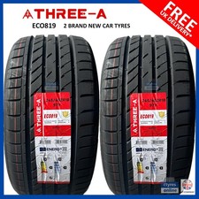 2 X New 245 40 18 THREE-A ECO819 97Y XL 245/40R18 2454018 *C/C RTAED*  (2 TYRES)