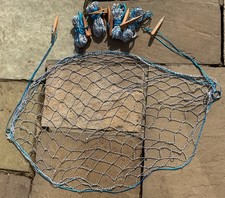 5 x 4ft BRAND NEW SPUN POLYESTER DOUBLE PEG POKE NETS FERRETING PEST CONTROL