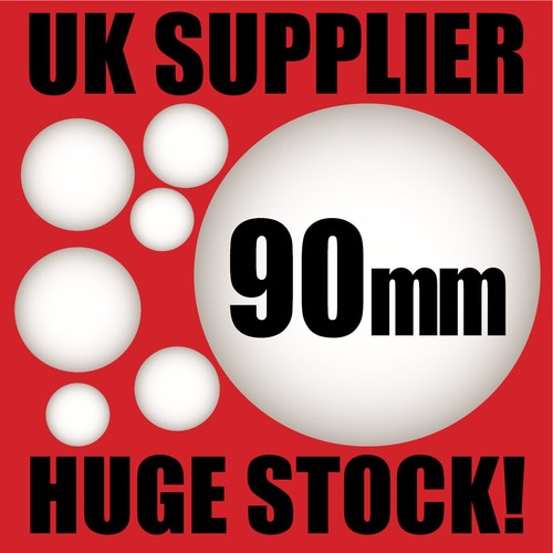90mm polystyrene balls - (9cm),