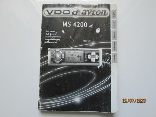 Vdo dayton 4200 user manual - dayton,