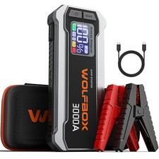 Wolfbox 3000A Car Jump Starter Jump Starter Charger 12V Booster Power Bank Automotive