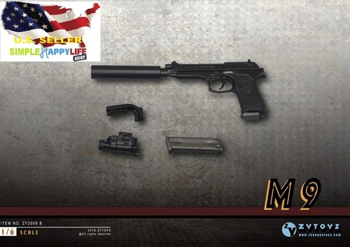 Agent pistol m9 - 1/6,
