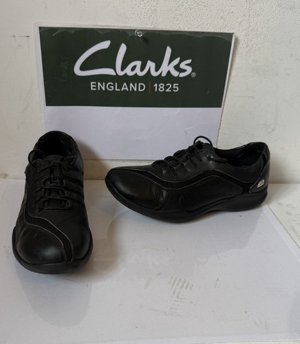 Clarks wave black leather - clarks,