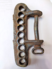 Antique Cast Iron Horse  Drawn