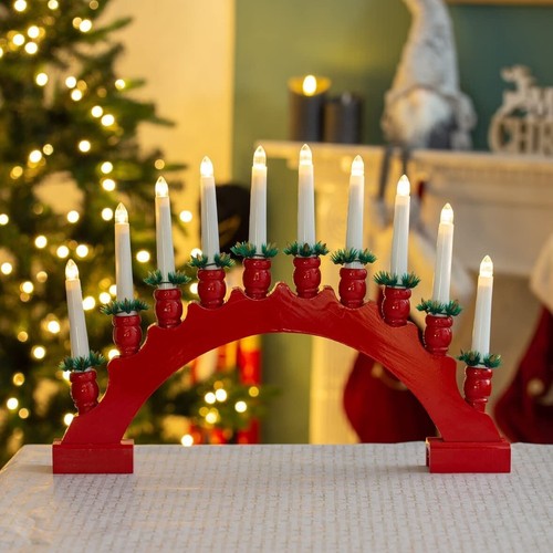 Candle bridge wooden - candle,