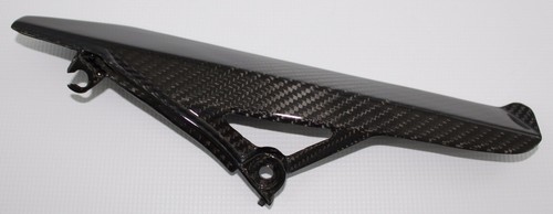 Carbon fiber upper chain guard - chain,
