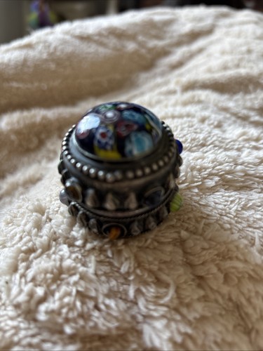 Vintage murano style pill - style,