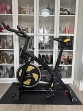 Spinning Bike With Noise Absorbing Mat