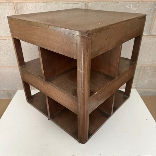 Revolving bookcase table - revolving,