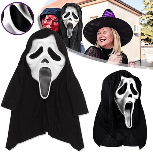 Screaming ghost mask halloween - screaming,