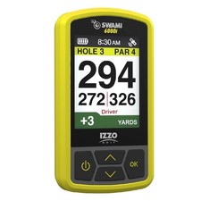 Izzo Swami GPS Rangefinder - 6000i - Golf Handheld Distance Device - Yellow