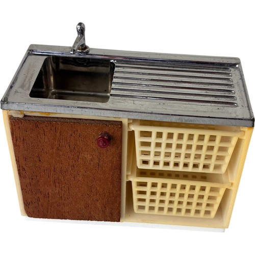 Lundby 1970s dollhouse kitchen - 1970s,