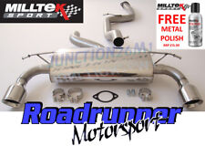 Milltek Focus ST 225 Exhaust System ST225 Cat Back Non Resonated Louder SSXFD072
