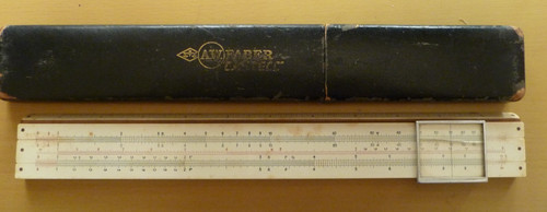 Vintage cased faber - vintage, a.w.
