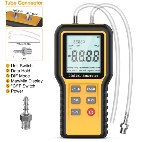 Digital manometers air - digital,
