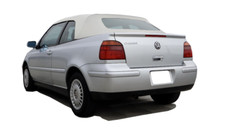 Fits Volkswagen Cabrio 2001-02 Convertible Top & Heated Glass Window WHITE Vinyl