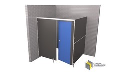 Single Inline Corner Toilet