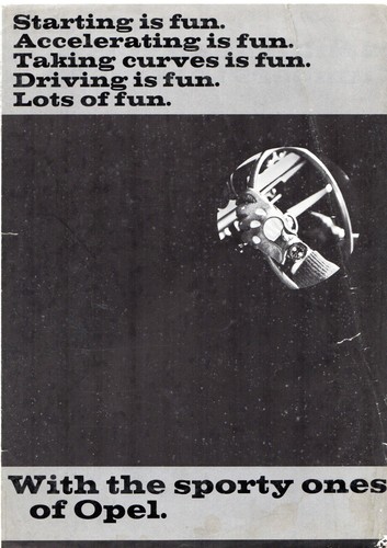 Opel sports 1969 uk - opel, 1969-70
