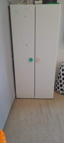 White ikea stuva wardrobe - ikea,