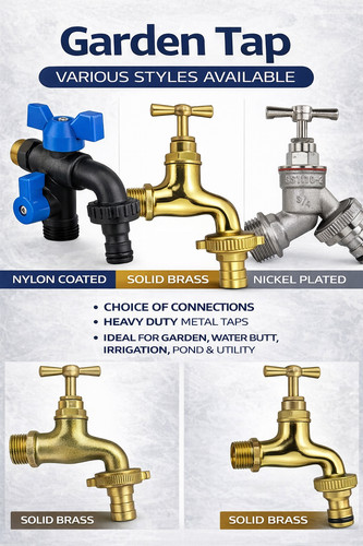 Outdoor garden tap 3 4 - outdoor,