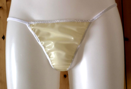 Latex rubber panties briefs - panties,