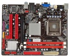 BIOSTAR G41D3+ Motherboard