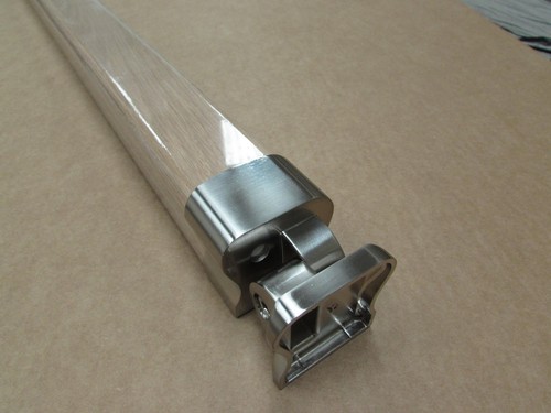 Stair handrail brushed - stair,