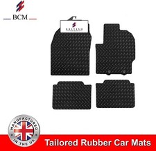 Fits Toyota Yaris Hybrid 2019-On Tailored 3mm Heavy Duty Rubber Car Floor Mats