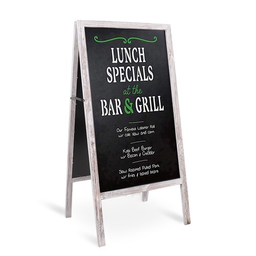 100cm wood frame blackboard - 100cm, a-frame