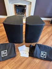 A Pair Of  EV ETX-15 SP  POWERED Speakers In Excellent Condition ￼￼