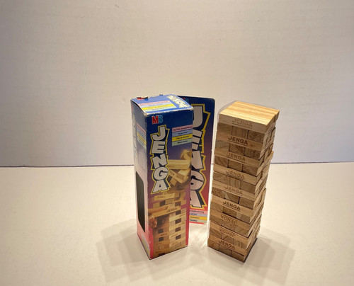 Jenga game 1988 - jenga, milton