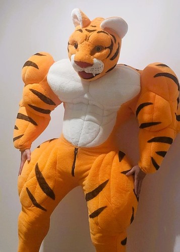 Fursuit tiger extra muscle - -,