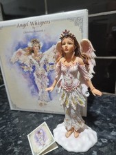 Beautiful Figurine , Angel whispers by Christine Haworth, Limited Edition .Boxed