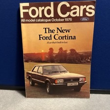 Ford Brochure 1976 Cortina S