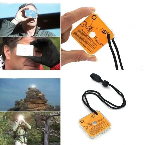 Outdoor survival signal mirror - survival,