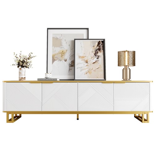 160cm white stand - tv,