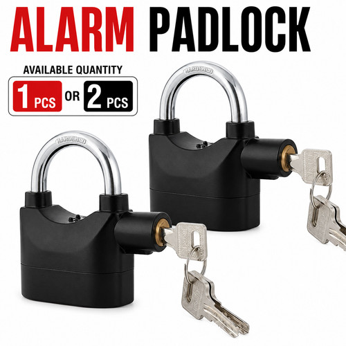 Padlock motion sensor alarm - motion,