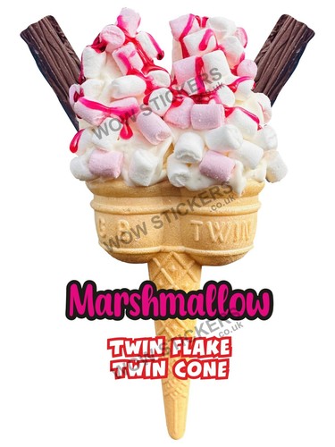 Ice cream van sticker