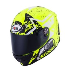 Suomy SR SPORT STARS Yellow Motorbike/Motorcycle Full Face Helmet