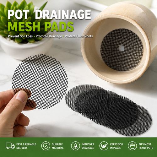 50pcs bonsai pot drainage - 50pcs,