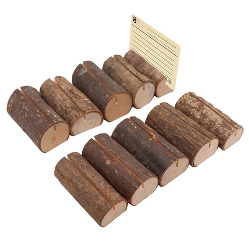 Pcs log stump seat name - 10,