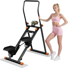 Compact Vertical Climber Cardio Stair Stepper Machine for Home Gym Exercise