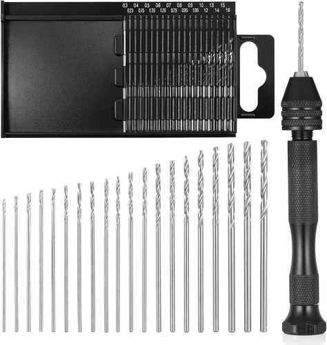 21pcs metric mini - metric, drill