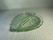 Vintage Bagley Green Glass